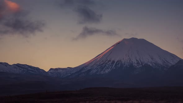 New Zealand Tongariro sunrise