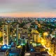 Panoramic view over Buenos Aires in Argentina at night - VideoHive Item for Sale