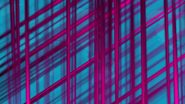 Abstract futuristic Technology background animation. Vd 1441