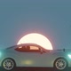 Summer Car Driving At Sunset Beach : Lofi Animation - VideoHive Item for Sale