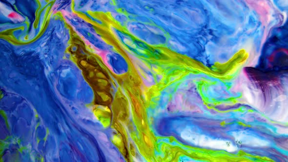 Close Up Of Abstract Colorful Fluid Paint Background Textured 48 alt
