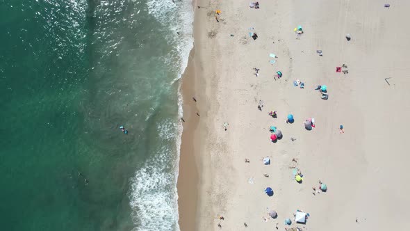 Flying Over The Beach