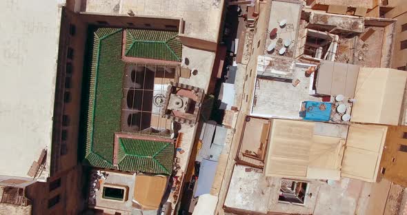 Car-free Urban Area with Narrow Alleyways. alt