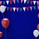 4th Of July Ballons 04 HD - VideoHive Item for Sale