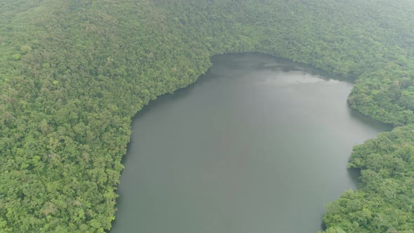 Lake in the Mountains Bulusan