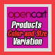 Product Color and Size Variation for Opencart - CodeCanyon Item for Sale