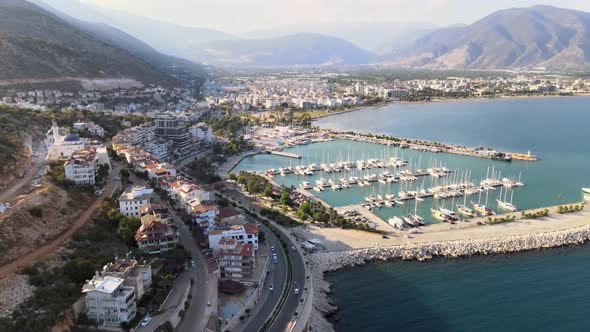 Finike, pier view, Turkey Antalya