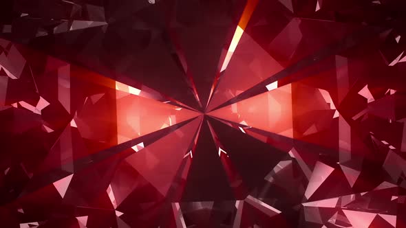 Red Diamond Background Loop
