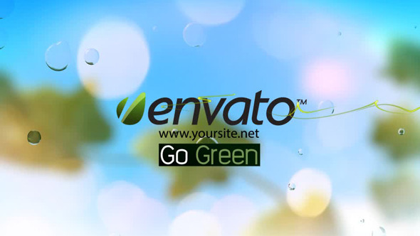 Go Green Logo Reveal alt