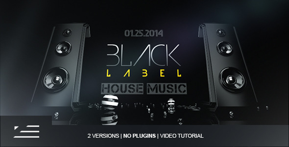 Black Label | Club Event Promo alt