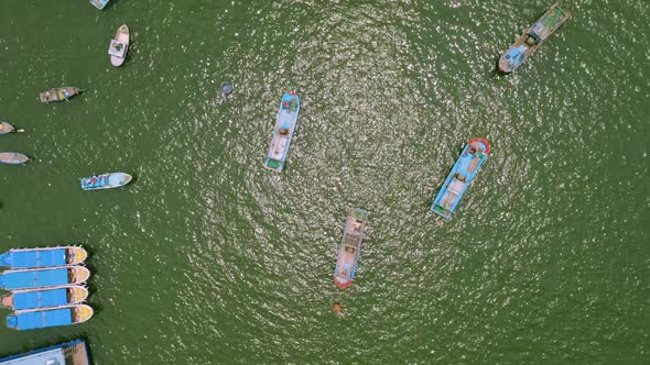 Aerial View of Nha Trang bay - Khanh Hoa, VietNam