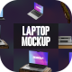3D Laptop Mockup - Mogrt - VideoHive Item for Sale