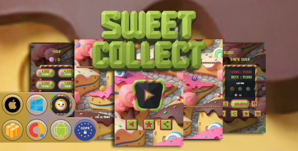 Sweet Collect Game Template