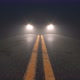 Car Headlights Pursuiting Camera on a Night Road - VideoHive Item for Sale