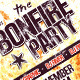 The Bonfire Party Flyer - GraphicRiver Item for Sale