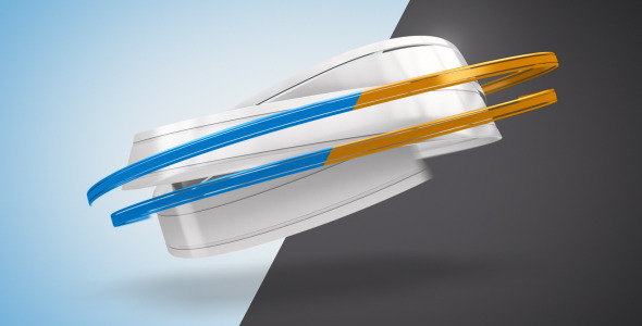 Ribbons Logo Reveal alt