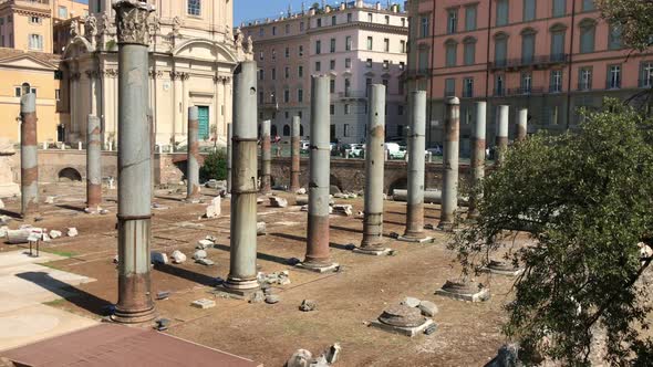 View of Roman Forum in Rome Which for Centuries Was the Center of Daytoday Life