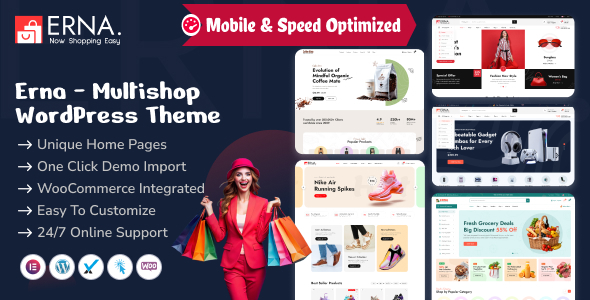 Erna - Multishop WordPress Theme
