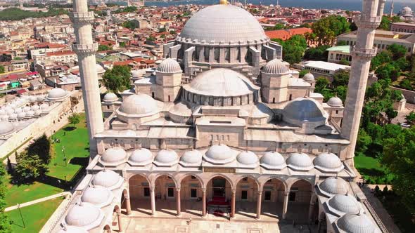 Istanbul Aerial Views of Main Attractions