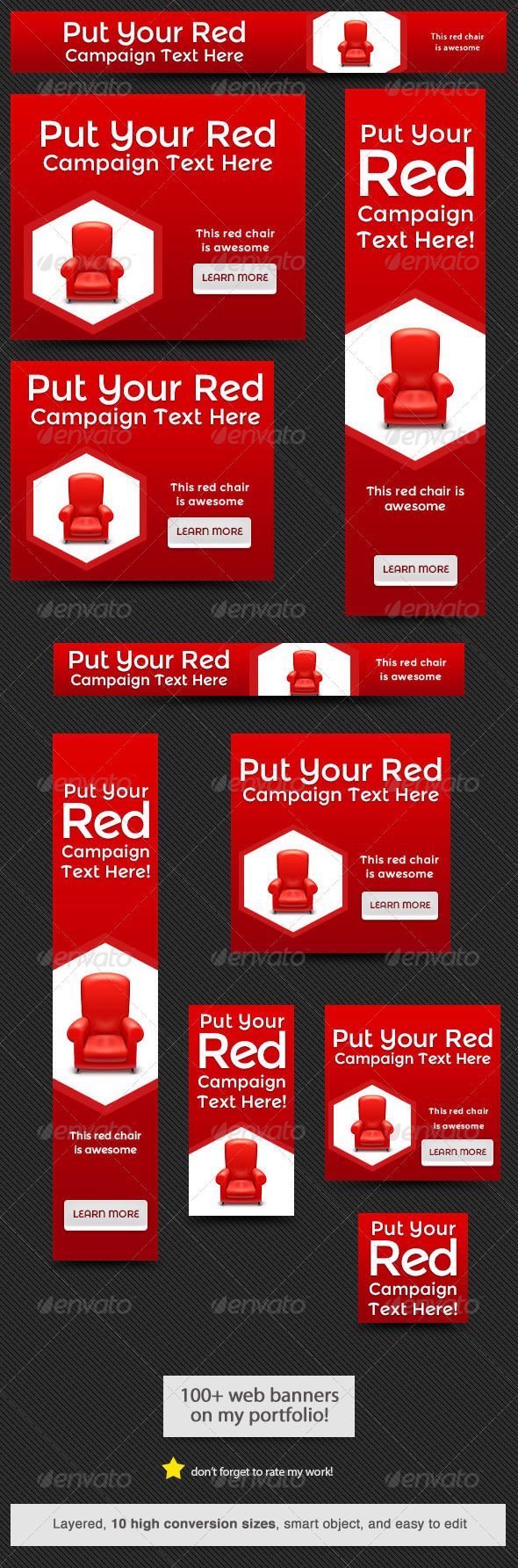 Modern And Red Banners Ad Templates From Graphicriver Page 3