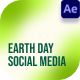 Earth Day Social Media After Effect - VideoHive Item for Sale