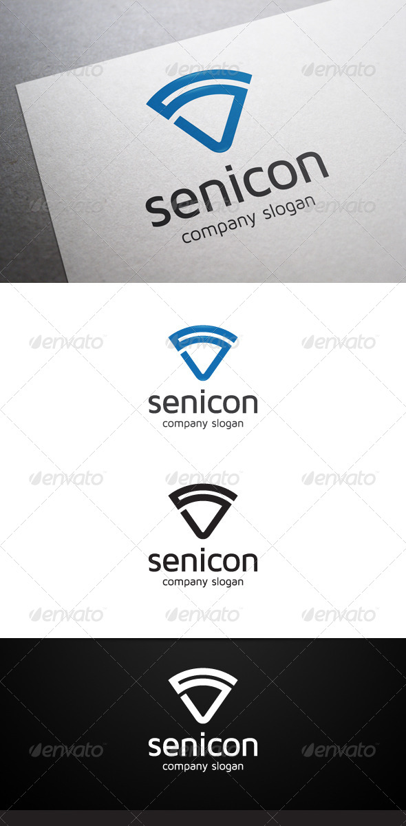Senicon S Letter Logo