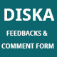 Diska - Feedbacks & Comment Form - CodeCanyon Item for Sale