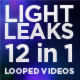 Light Leaks (12 in 1 Looped Videos) - VideoHive Item for Sale