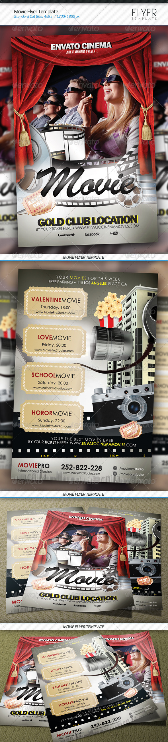 Movie Flyer Template