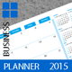 Business Planner Monthly Template 2015 (2014) - GraphicRiver Item for Sale