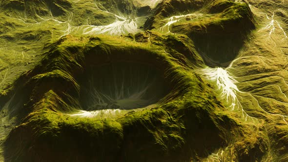 View of the Alien Planet Landscape alt