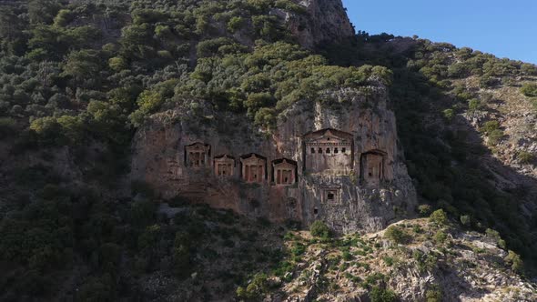 Caunos Tombs of the Kings.