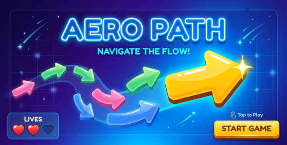 Aero Path Logic-Based Puzzle Game