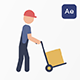 Delivery Pictogram - VideoHive Item for Sale