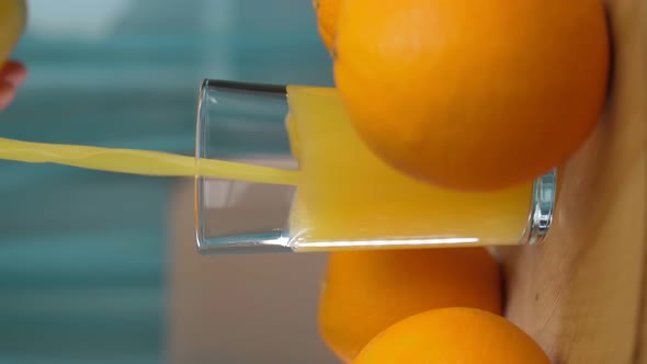 Fresh Detox Orange Juice Boost Vitamin C