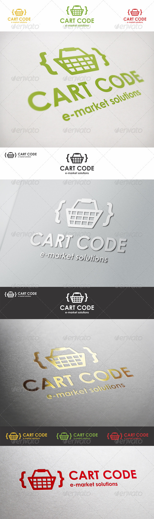 Cart Code E-Market Logo