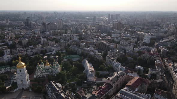 Kyiv  Aerial View of the Capital of Ukraine