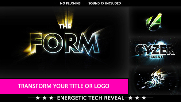 after effects transforming action logo free download