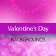 Blurred Valentine’s Day Hearts Backgrounds - GraphicRiver Item for Sale