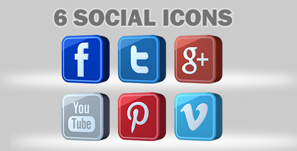 Social Media Icons Pack