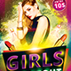 Girls Night Out Party Flyer Template - GraphicRiver Item for Sale