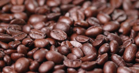 Roasted coffee bean