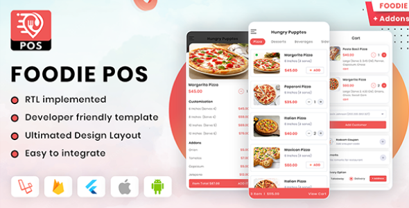 Foodie POS | Food Delivery App | POS for restaurants