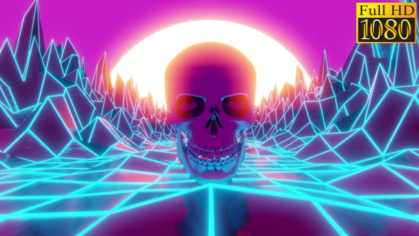 Retrowave Vj Loops Pack V7 alt