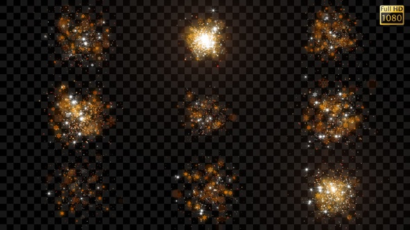 Christmas Particle Burst alt