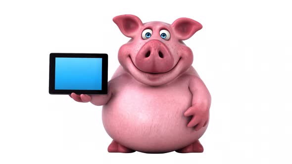 Fun pig - 3D Animation