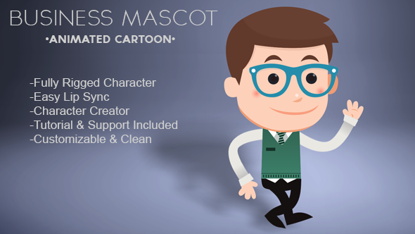 Business Mascot - Animated Cartoon