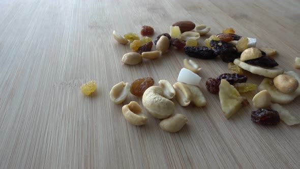 Dry Fruits Falling