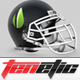Generic NFL Football Helmet - 3DOcean Item for Sale