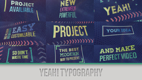 Yeah! Typography alt